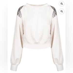 NWT Khissa Crewneck Top Jessica Simpson Size L